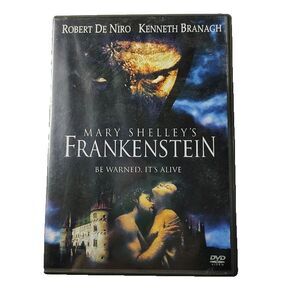 Mary Shelley's Frankenstein DVD 1994 Movie Robert De Niro Kenneth Branagh R